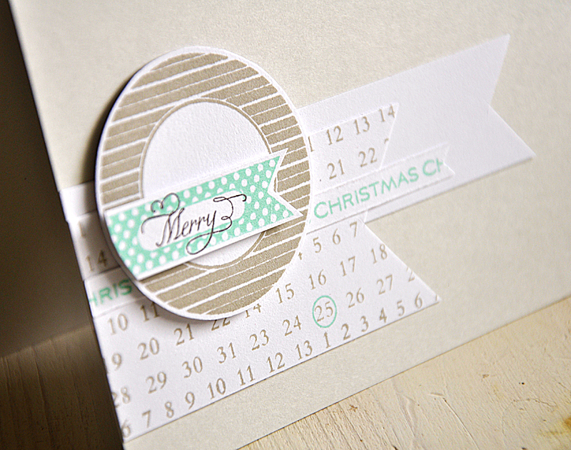 Merry Christmas Card Detail