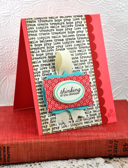 Paper: rustic cream, berry sorbet, pure poppy, hawaiian shores<br />
Stamps: Framed Out #10,...
