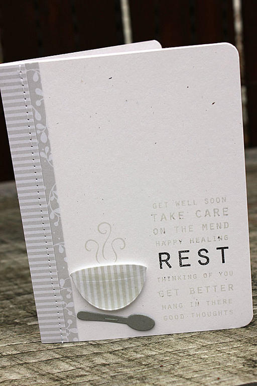 size: 4 1/4&quot; x 5 1/2&quot;<br />
<br />
stamps: Sentiment Signs, Comfort Food<br />
<br...