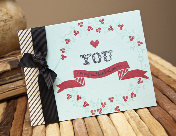 Supplies<br />
<br />
Stamps: Stitched Sentiments<br />
Ink: True Black, Aqua Mist, Pure...