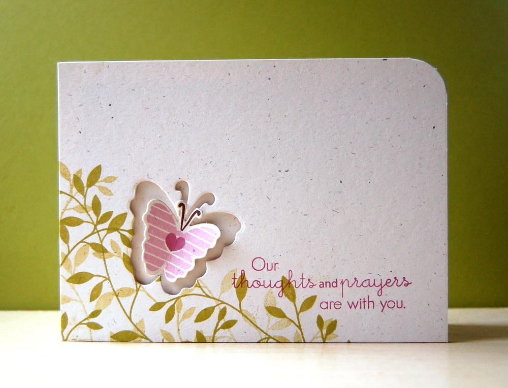 Cardstock: rustic cream<br />
Stamps: Turning a New Leaf, Heart-to-Heart #10<br />
Ink: autumn...