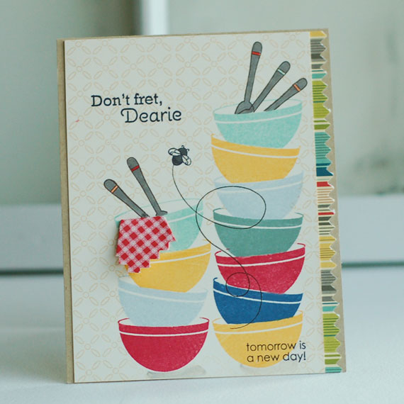 Stamps:  Comfort Food, Scattered Showers, Friendship Jar Summer Fillers, Happy Trails<br />...