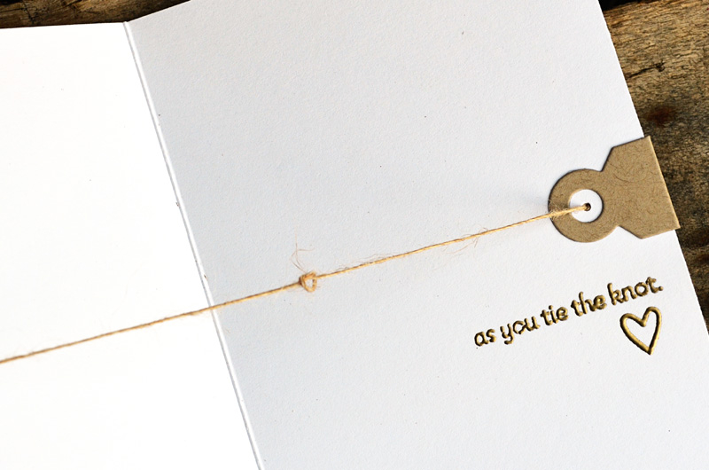 {Tie the Knot} card<br />
<br />
Stamps - Knit Bits, Purls of Wisdom<br />
CS - White,...