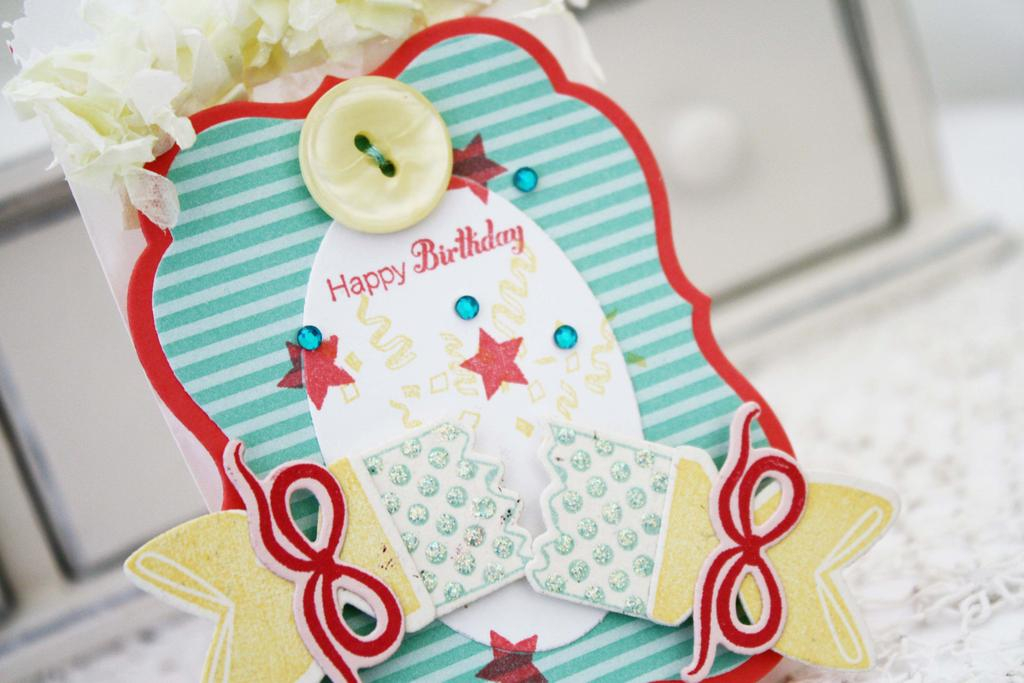 Papertrey Ink Supplies Used:<br />
Stamps:<br />
Party Poppers<br />
Ink:<br />
Harvest...