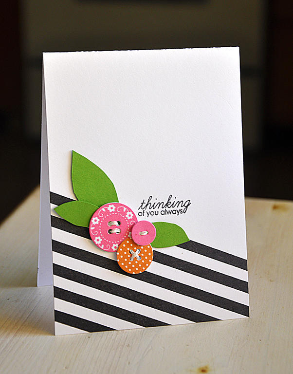 Stamps: Background Basics: Super Strip, Button Up &amp; Framed Out #10<br />
Ink: True Black,...