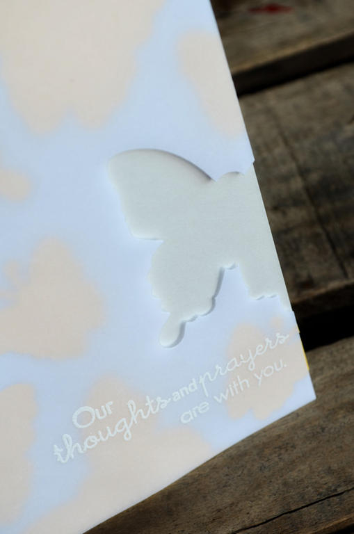 {Thoughts &amp; Prayers}<br />
<br />
Stamps - Heart-2-Heart #10<br />
CS - Soft Stone,...