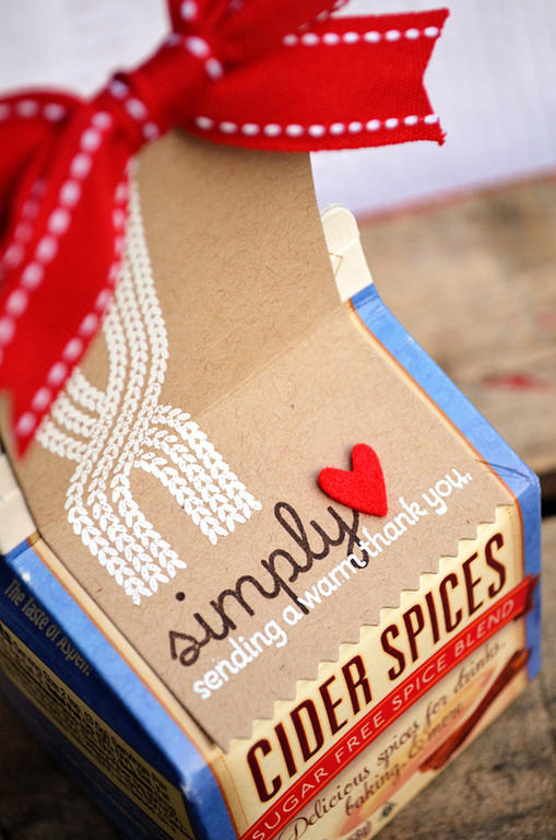 {Warm Thank You} tag<br />
<br />
Stamps - Knit Bits, Purls of Wisdom<br />
Die - Tag Sale...