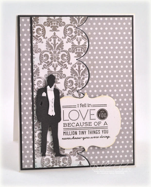 Stamps: Sending My Love<br />
Cardstock: Smokey Shadow, Rustic White<br />
Ink: Smokey...