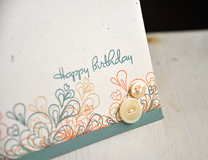 Happy Birthday Card Detail
