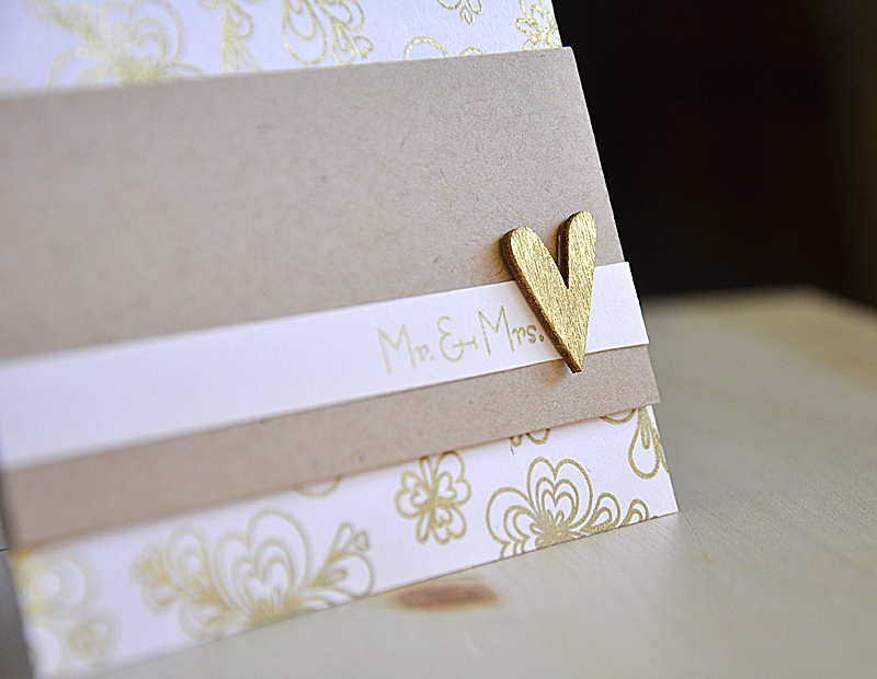 Mr &amp; Mrs Card Detail