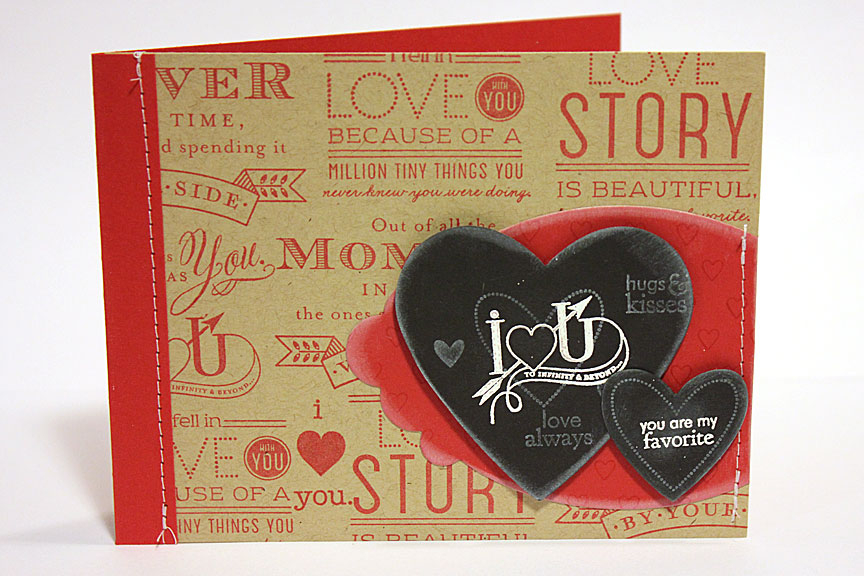 size: 5 1/2&quot; x 4 1/4&quot;<br />
<br />
stamps: Sending my Love, Framed out #11,...