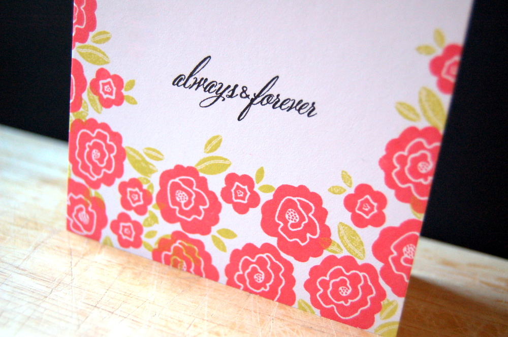 Cardstock: white<br />
Stamps: With All My Heart, Simple Alphabet<br />
Ink: black, berry...