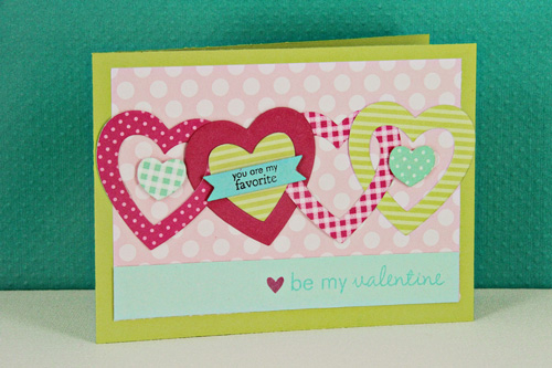 Stamps: Framed Out #11, Tremendous Treats Valentines<br />
Dies: Framed Out #11, Heart-2-Heart...