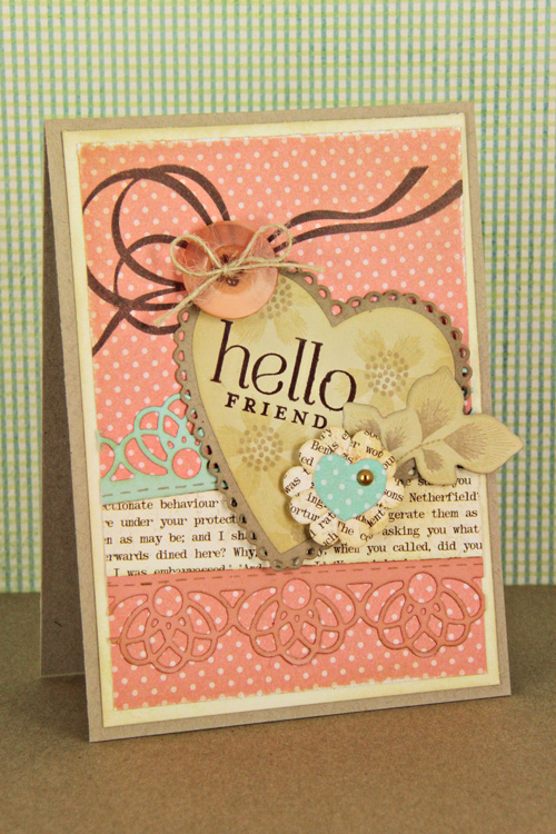 Stamps: Ribbons &amp; Bows*, Embroidered Blooms*, Sew Simple Borders<br />
Cardstock: Fine...