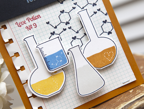 Supplies<br />
<br />
Stamps: Love Potion<br />
Ink: True Black, Blueberry Sky, Summer...