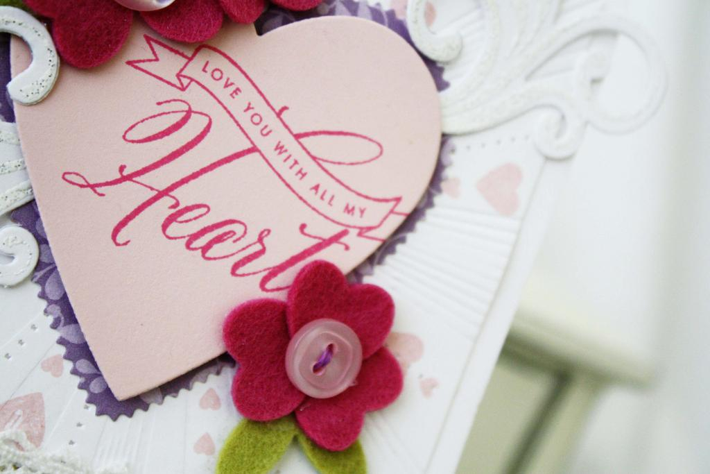 Papertrey Ink Supplies Used:<br />
Stamps:<br />
With All My Heart and Fancy Flourishes<br />...