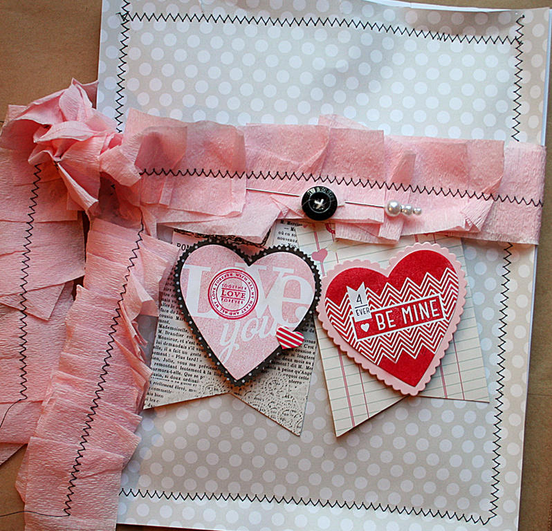 STAMPS: With All My Heart<br />
INK: Pure Poppy, True Black, Sweet Blush<br />
PAPER: Soft...