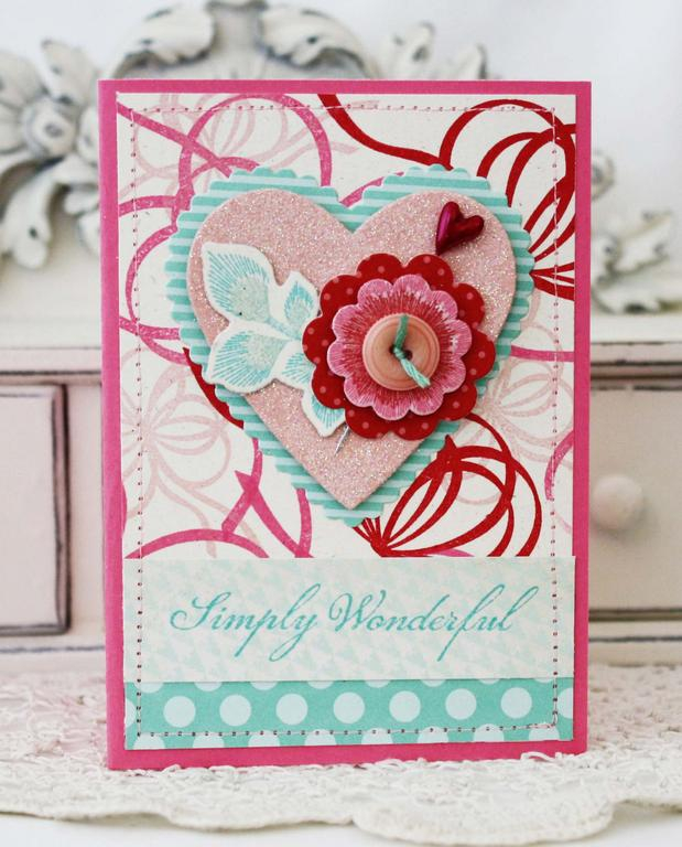 Papertrey Ink Supplies Used:<br />
Stamps:<br />
Ribbons &amp; Bows and Embroidered Blooms<br...