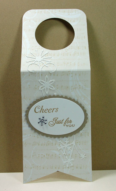 Handmade Bottle Tag.  This was handcut by me as I didn&#039;t have PTI&#039;s Bottle Tag.  I...