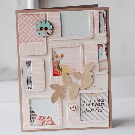 stamps:  framed out #12<br />
ink:  fine linen, smokey shadow<br />
cardstock:  rustic cream,...