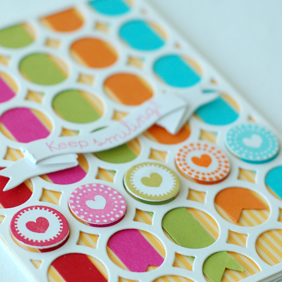 stamps: heart-2-heart #12<br />
ink:  raspberry fizz, pure poppy, simply chartreuse, orange...