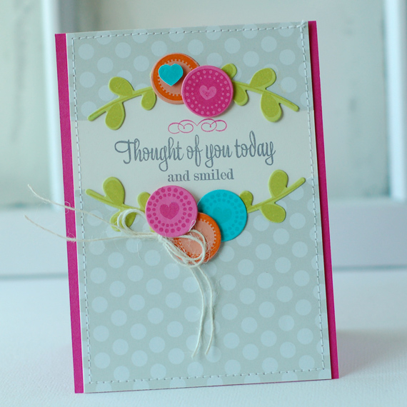 stamps:  heart-2-heart #12, happy for you, happy day (small flourish)<br />
ink:  orange zest,...