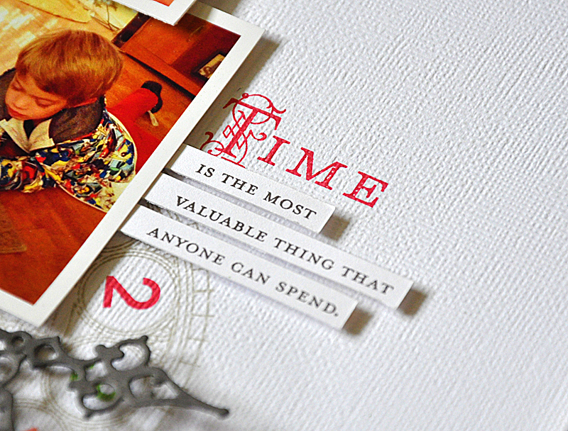 Stamps: Hands of Time &amp; Nunber Time Trio<br />
Ink: Pure Poppy, New Leaf, Melon Berry,...