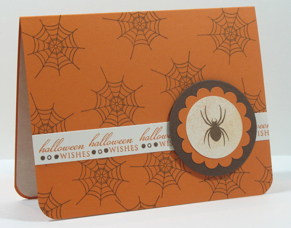 Stamps:  Spooky Sweets II, Rustic Branches (PTI)<br />
Ink:  Pumpkin Pie (SU!), Dark Chocolate...