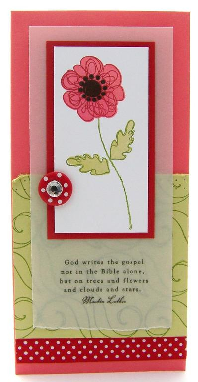 Stamps- Remember, Out on the Limb Sentiments <br />
Ink- Black, Pure Poppy, Berry Sorbet,...