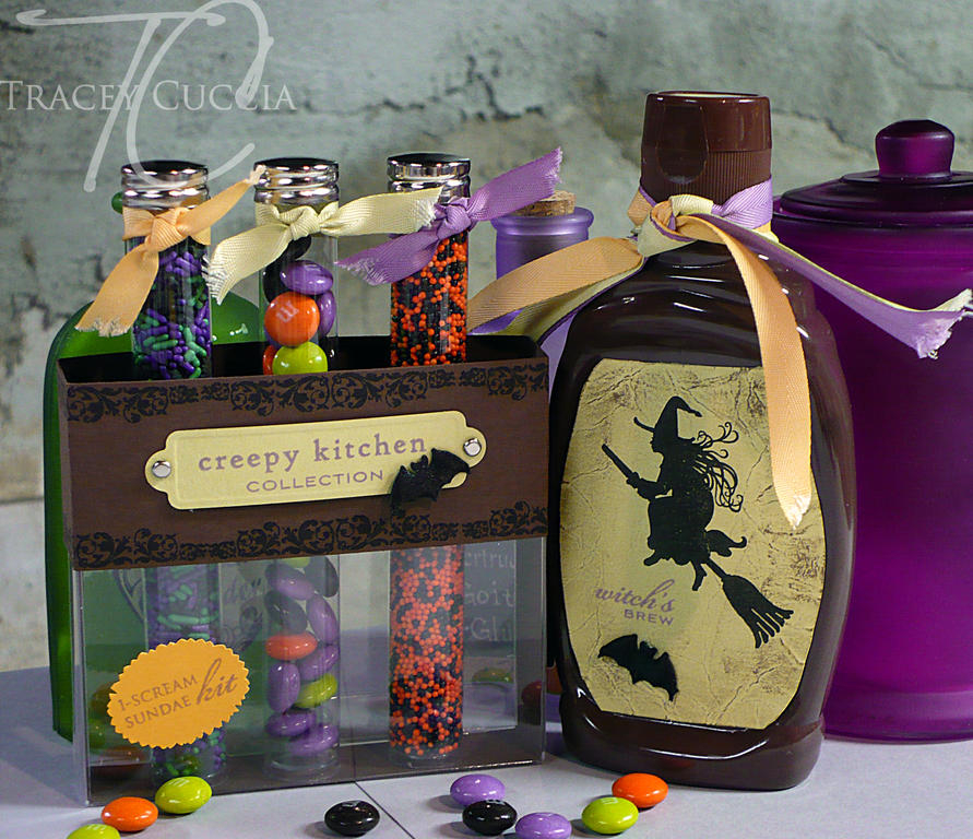 Creepy Kitchen Test Tube I-SCREAM Sundae kit