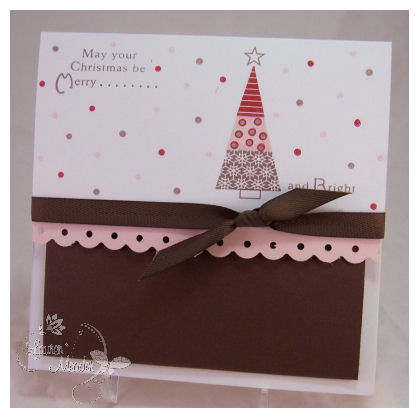 Retro CD Holder<br />
<br />
Supplies:<br />
<br />
Stamps- Merry &amp; Bright<br />...