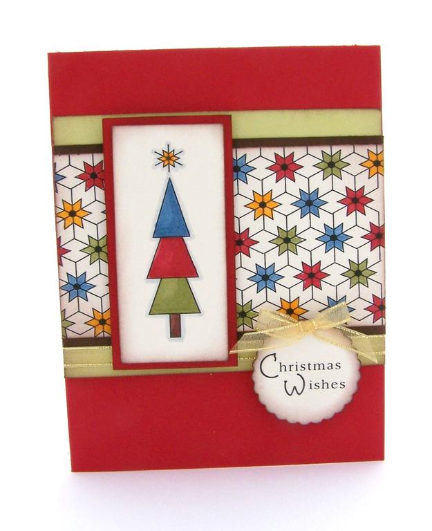 Stamps-Merry &amp; Bright<br />
Ink- Black, Dark Brown<br />
Cardstock/ Paper- Pure Poppy,...