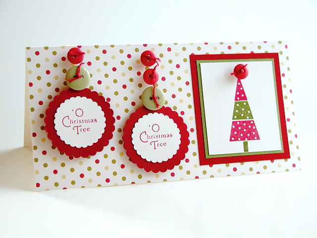 Merry and Bright &quot;O Christmas Tree!&quot;<br />
<br />
Stamps: Merry and Bright<br />...