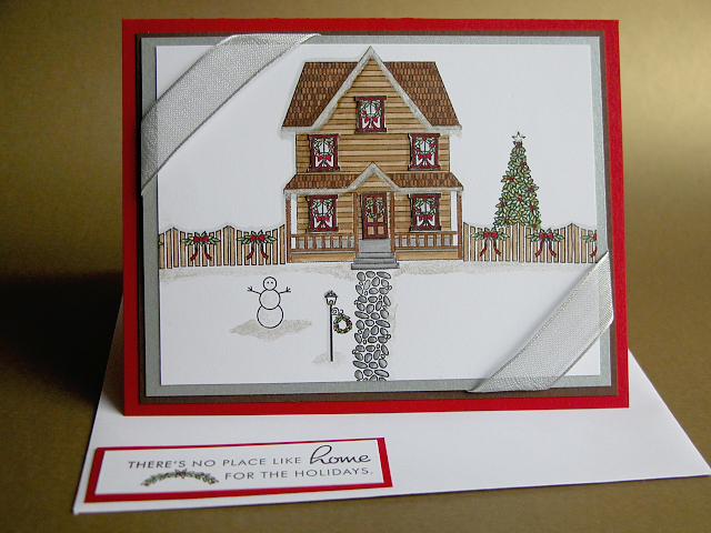 Home for the Holidays<br />
Stamps: Boards and Beams, Home for the Holidays<br />
Paper:...