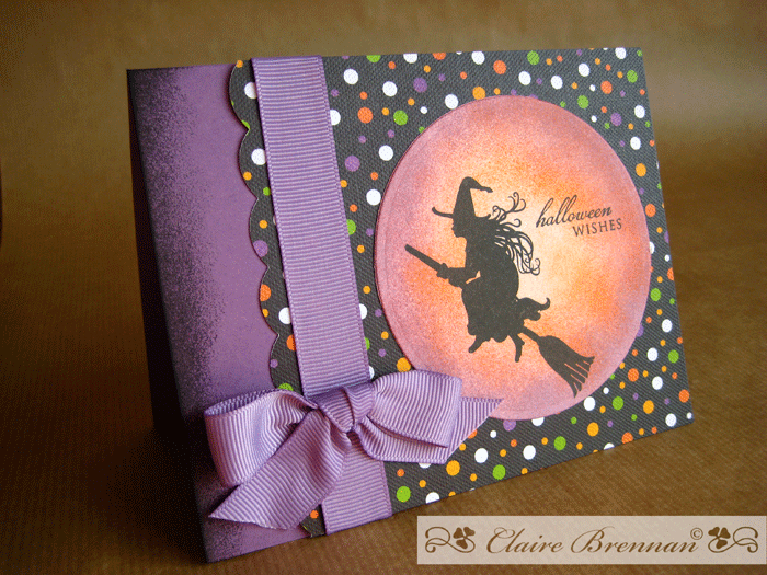 A halloween card using spooky sweets 2