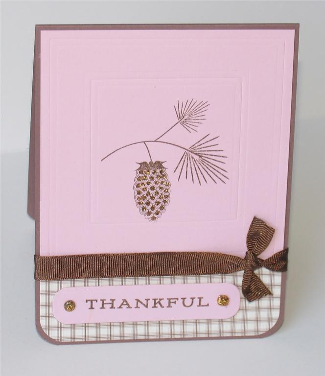 Sweet Blush/First Fruits card