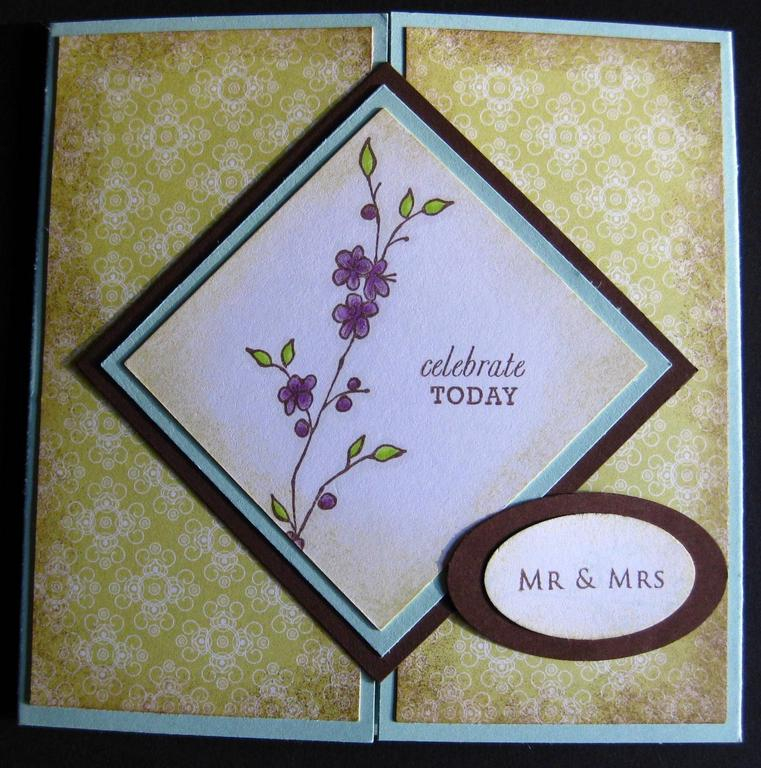 Another Wedding Card... more info at www.dpkcreations.blogspot.com<br />
<br />
Stamps: SU!...