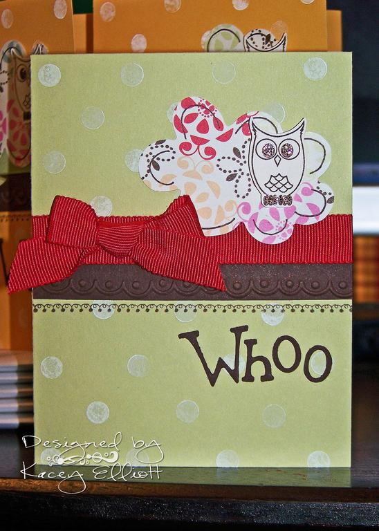 A Close-up of a Wise Owl Thank You<br />
<br />
Stamps: Papertrey Ink Polka Dot Basics, Simple...