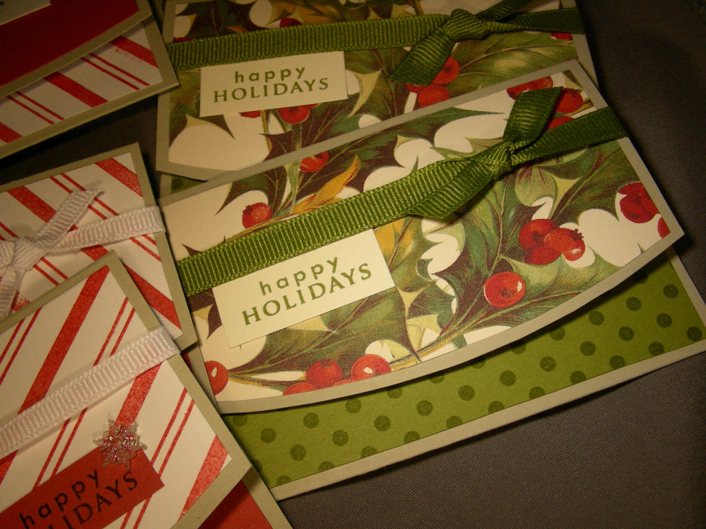 I made these great gift card holders for the Sept. Blog Hop.  I used Kristina Werner&#039;s...