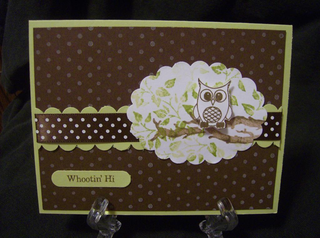 GSS submission Stamp set before Aug &#039;08  Wise owl and Polka Dot Basics<br />
This was a...