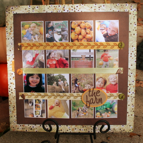 I tend to forget about my stamps when I scrapbook...I&#039;m trying to change that. I used...