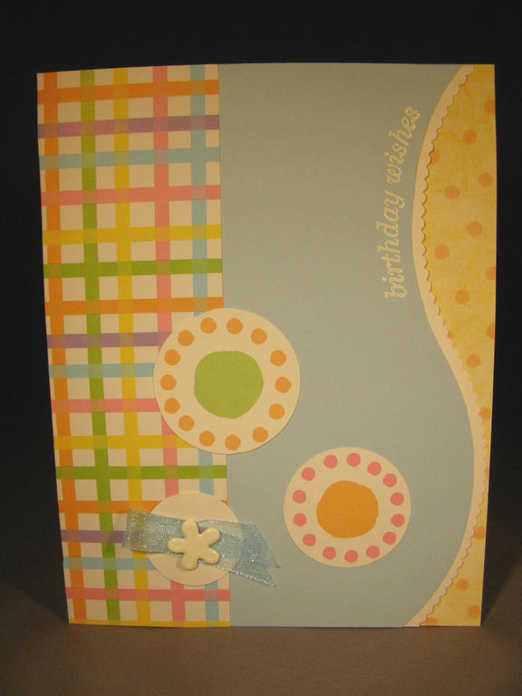 Made this card using Chris&#039; scraps!!  If you want the story behind this fun check out my...