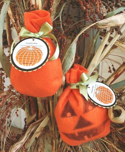 Little felt pumpkins using Spooky Sweets.<br />
More information can be found here:...
