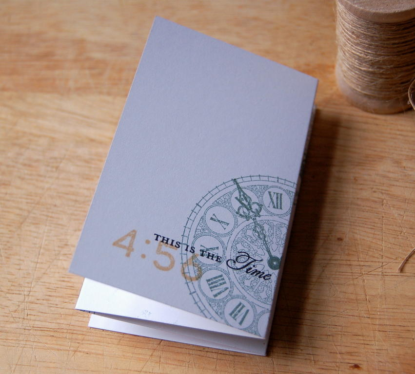 Cardstock: white<br />
Stamps: Hands of Time, Number Time Trio, Fresh Alphabet<br />
Ink:...
