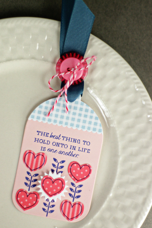 Stamps: Fancy Folk Art, Heart-2-Heart #11<br />
Paper: Soft Blush, Spring Rain Gingham, Berry...