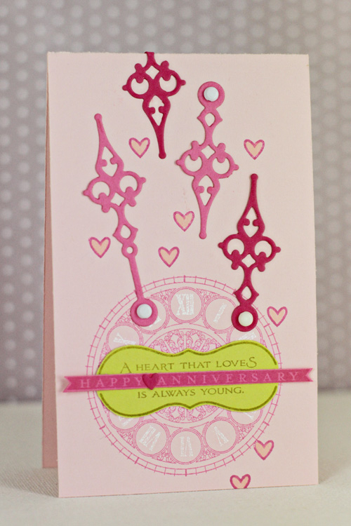 Stamps: Everyday Photo Finishers*, Hands of Time*, Framed Out #12*<br />
Paper: Soft Blush,...