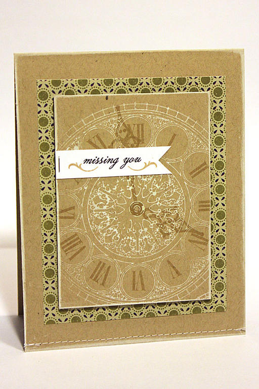 size: 4 1/4&quot; x 5 1/2&quot;<br />
<br />
stamps: Hands of Time<br />
<br />
ink: Classic...