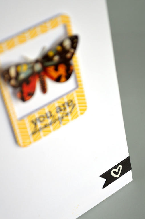 {Wonderful Butterfly} card<br />
<br />
Stamps - Framed Out #12<br />
Die - Framed Out #12<br...