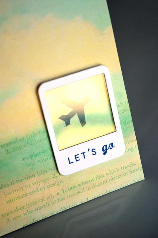 {Let&#039;s Go} card <br />
<br />
Stamps - Destination<br />
Die - Framed Out #12<br />
CS...
