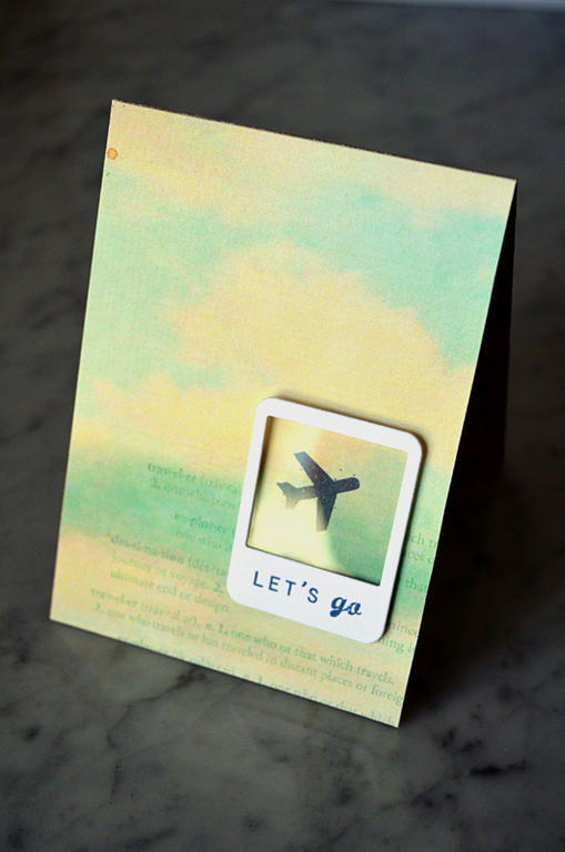{Let&#039;s Go} card <br />
<br />
Stamps - Destination<br />
Die - Framed Out #12<br />
CS...